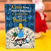 Atcus Box Alice Acreditar Que e Possivel 10x15 Bx726