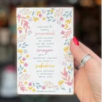 Atcus Box Oracao Serenidade 10x15 Bx633