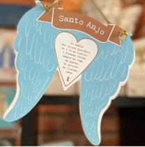 Atcus Placa Asas Santo Anjo Asas Pac004 Atcus Placa Asas Santo Anjo Asas Pac004