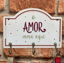 Atcus Porta Chaves Amor Mora Aqui Pc016 Atcus Porta Chaves Amor Mora Aqui Pc016