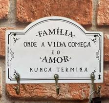 Atcus Porta Chaves Familia Amor Pc013 Atcus Porta Chaves Familia Amor Pc013