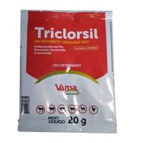 ATÉ 10 Triclorsil Pó 20gr - Vansil Controle de Bernes, Moscas e Piolhos 98% triclor