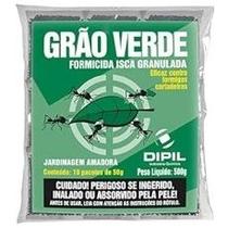 Até 30Pct 50gr Formicida Grão Verde - Isca Para Formigas Granulada