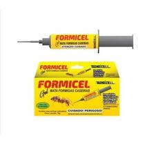 ATÉ 3cx Formicel Formicida em Gel - Para Formigas Caseiras 10g ATÉ 3cx Formicel Formicida em Gel - Para Formigas Caseiras 10g