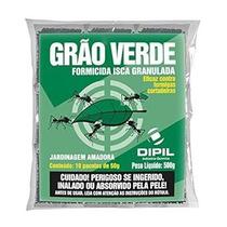 Até 4 pacotes 500gr - formicida grão verde - isca para formigas granulado/granulada