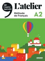 Atelier a2 - livre de l´eleve + dvd-rom - DIDIER/ HATIER (HACHETTE FRANCA)