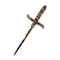 Athame Cigana Crânio Metal 19 Cm - Selecione O Modelo