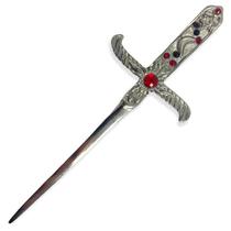 Athame Cigana Metal Prata Brilhante 19 Cm - Escolha A Cor