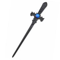 Athame Metal Negro 15 cm Pedra Azul Athame Metal Negro 15 cm Pedra Azul