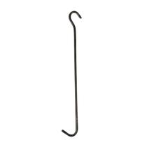 Atiçador de fogo de ferro com argolas (cod. 252)