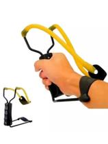 Atiradeira Estilingue Profissional com Apoio de Pulso Pesca