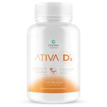ATIVA D3 - 60 Cápsulas Gastrorresistentes - Central Nutrition
