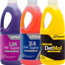 Ativado Lm Supra + Solupan X4 Supra + Shampoo Det Mol Sandet Ativado Lm Supra + Solupan X4 Supra + Shampoo Det Mol Sandet