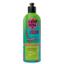 Ativador Cachos Oh My Hair Power 500ml Abacate Oliva Fixação Máxima 3ABC 4ABC Ativador Cachos Oh My Hair Power 500ml Abacate Oliva Fixação Máxima 3ABC 4ABC