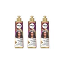 Ativador Cachos Salon Line 300Ml Sos Cachos Mant Karite- 3Un