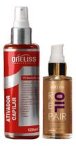 Ativador Capilar 15 Em 1 Oneliss 200ml + Reparador de Pontas Oil Repair OneLiss Ativador Capilar 15 Em 1 Oneliss 200ml + Reparador de Pontas Oil Repair OneLiss