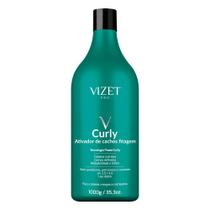 Ativador de Cachos Fitagem Curly 900ml Vizet Ativador de Cachos Fitagem Curly 900ml Vizet