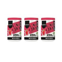 Ativador De Cachos Gota Dourada 1K Cacho Morango - Kit C/3Un