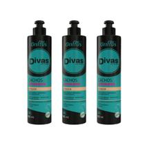 Ativador de Cachos Griffus Divas 800ml - Kit C/ 3un