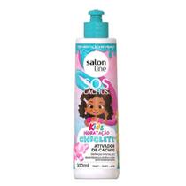 Ativador De Cachos Kids Hidratação Chiclete 300ml - Salon Line Ativador De Cachos Kids Hidratação Chiclete 300ml - Salon Line