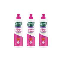 Ativador De Cachos Kolene Oleos Nutritivo 300Ml - Kit 3Un Ativador De Cachos Kolene Oleos Nutritivo 300Ml - Kit 3Un
