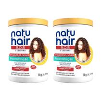 Ativador De Cachos Natuhair 1K Reconstruçao - Kit Com 2Un