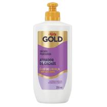 Ativador de Cachos Niely Gold Cachos Poderosos Óleo de Linhaça + Mateiga de Karité 250ml