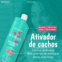 Ativador de Cachos Profissional Troia Cuidado Completo para Cachos Definidos e Saudáveis