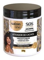 Ativador De Cachos Reconstrução Umidificador Salon Line 500g