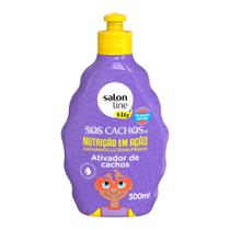 Ativador de Cachos Salon Line S.O.S Cachos Kids Nutrição em Ação 300ml