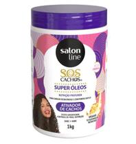 Ativador de Cachos Salon Line SOS Cachos Super Óleos Nutritivo 1kg