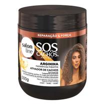 Ativador de Cachos SOS Cachos Arginina Reconstrução 500g - Salon Line