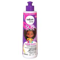 Ativador de Cachos SOS Cachos Kids Super Óleos 300ml - Salon Line Ativador de Cachos SOS Cachos Kids Super Óleos 300ml - Salon Line