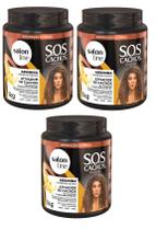 Ativador De Cachos Sos Reco Salon Line 1kg ( 3 Produtos )