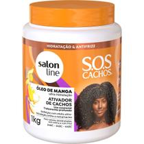 Ativador De Cachos Umidificador Salon Line S.O.S 1Kg
