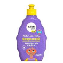 Ativador Sos Cachos Kids Nutrição em Ação Salon Line 300Ml