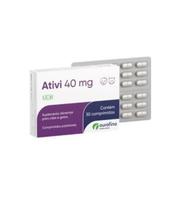 Ativi 40 Mg Suplemento Caes E Gatos 30 Comp