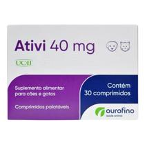 Ativi 40Mg 30 Comprimidos - Ourofino
