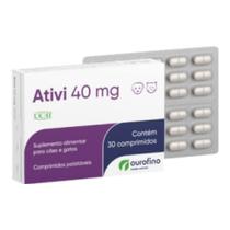 Ativi 40mg UCII 30 Compr Ouro Fino Regenerador Articular