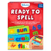 Atividade de aprendizagem Skillmatics Ready to Spell, de 4 a 7 anos com 60 anos