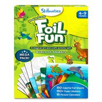 Atividade de arte e artesanato Skillmatics Foil Fun Animals Kids 4-9