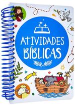 Atividades Bíblicas Livro Infantil Cristão Aprender Brincando, Fé & Diversão
