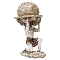 Atlas Deus Mitologia Grega Estatua Enfeite De Resina Branco Atlas Deus Mitologia Grega Estatua Enfeite De Resina Branco