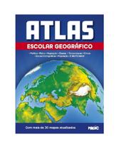 Atlas Escolar Geográfico Com 30 Mapas Atualizados