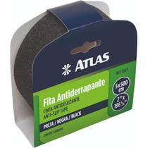 Atlas - Fita Adesiva Antiderrapante Preta, Rolo de 5 Metros com 5cm de Largura Atlas - Fita Adesiva Antiderrapante Preta, Rolo de 5 Metros com 5cm de Largura