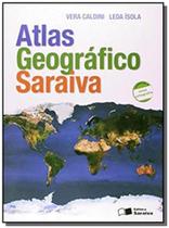 ATLAS GEOGRAFICO SARAIVA - CONFORME A NOVA ORTOGRAFIA - 3a -
