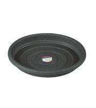 Atlas Prato Jardim 22cm P/ Vaso Redondo 28cm Cinza