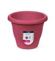 Atlas Vaso Redondo Jardim 13cm Plastico Bd