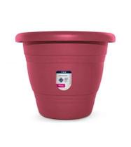 Atlas Vaso Redondo Jardim 28cm Plastico Bd
