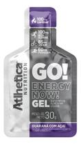 Atlhetica Nutrition Go Energy Now Gel Guarana Com Açai 30g Atlhetica Nutrition Go Energy Now Gel Guarana Com Açai 30g